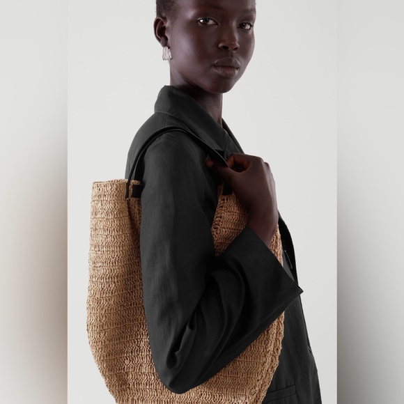 Like New - COS Woven Raffia Bag - Picture 2 of 10